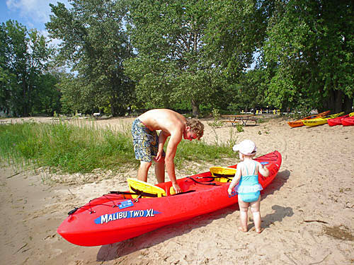 tandem kayak rental